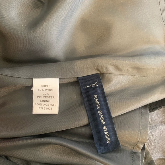 Banana Republic Wool/Polyester Pleated Midi Skirt - Picture 6 of 6